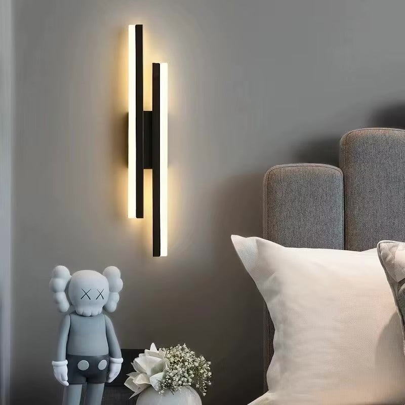 Led Wall Lamps Copper Line Pipe
