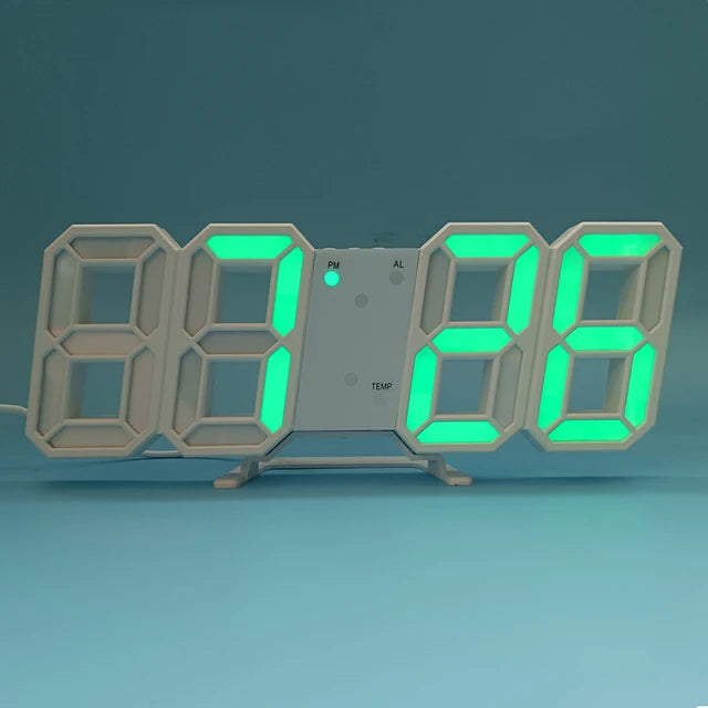 3D Digital Led Clock