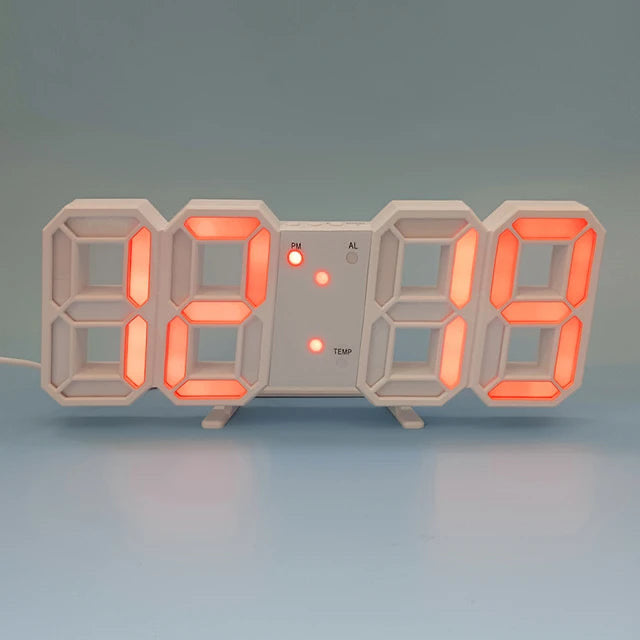 3D Digital Led Clock