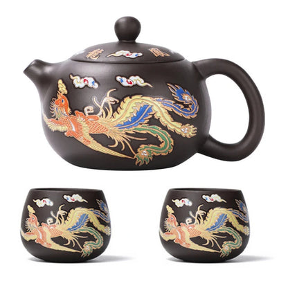 Color Changing Dragon Teapot