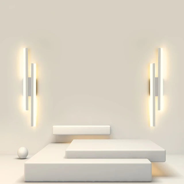 Led Wall Lamps Copper Line Pipe