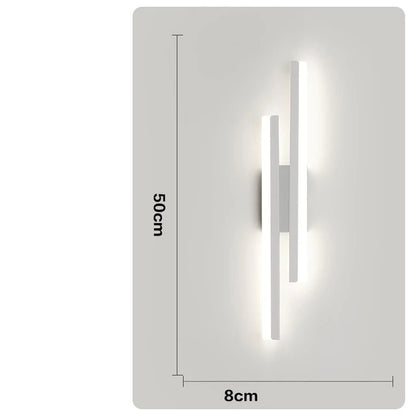 Led Wall Lamps Copper Line Pipe