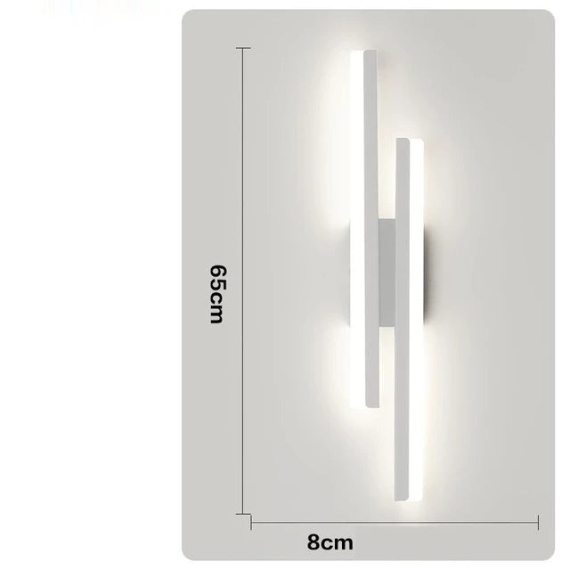 Led Wall Lamps Copper Line Pipe