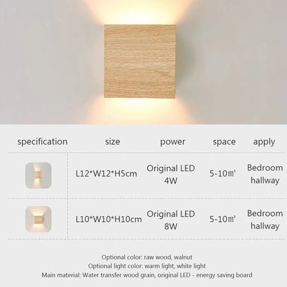 Square Led Wall Lamps