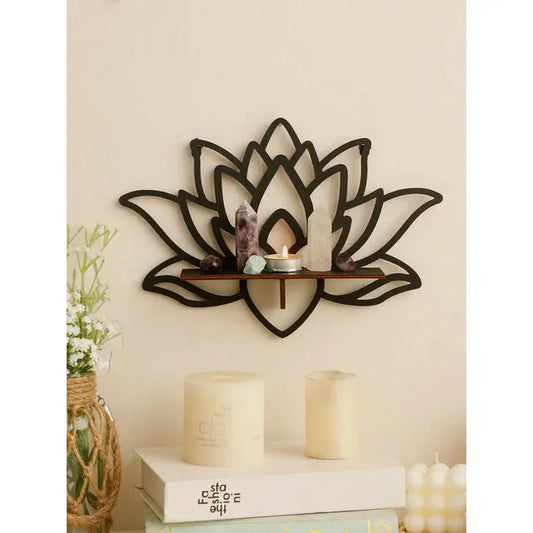 Lotus Wood Shelf