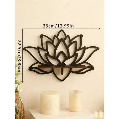 Lotus Wood Shelf