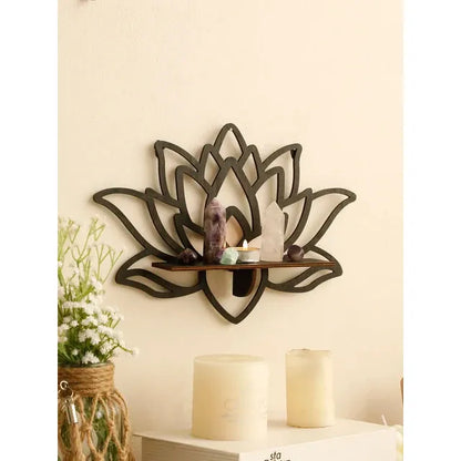 Lotus Wood Shelf